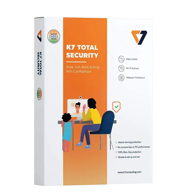 K7 Total Security — 3 PC 1 Year
