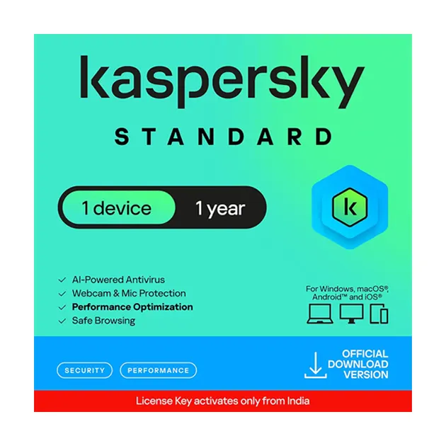 Kaspersky Standard 1PC 1Year