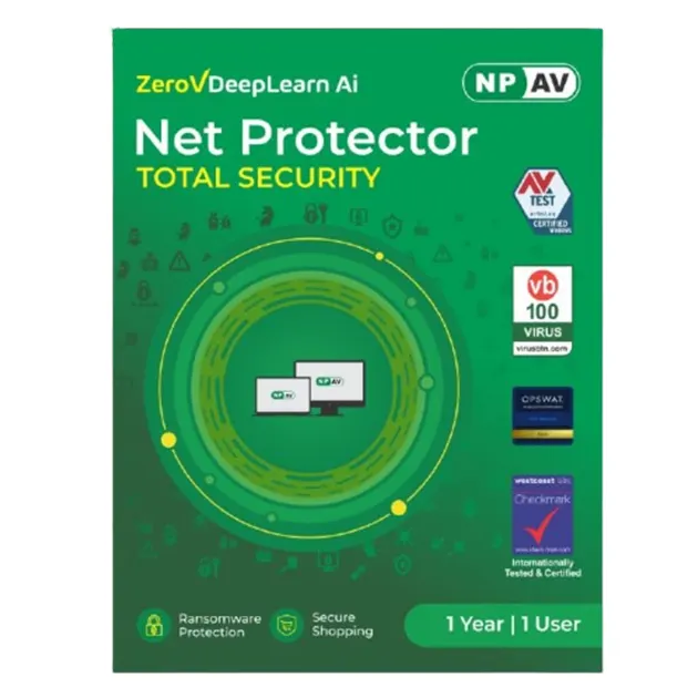 Net Protector (NPAV) Total Security — 1 PC, 1 Year