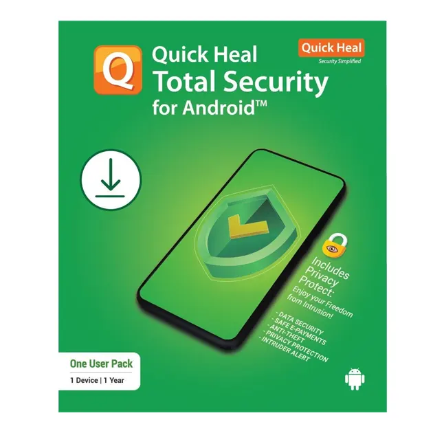 Quick Heal Mobile Security for Android 1Mobike 1 Year